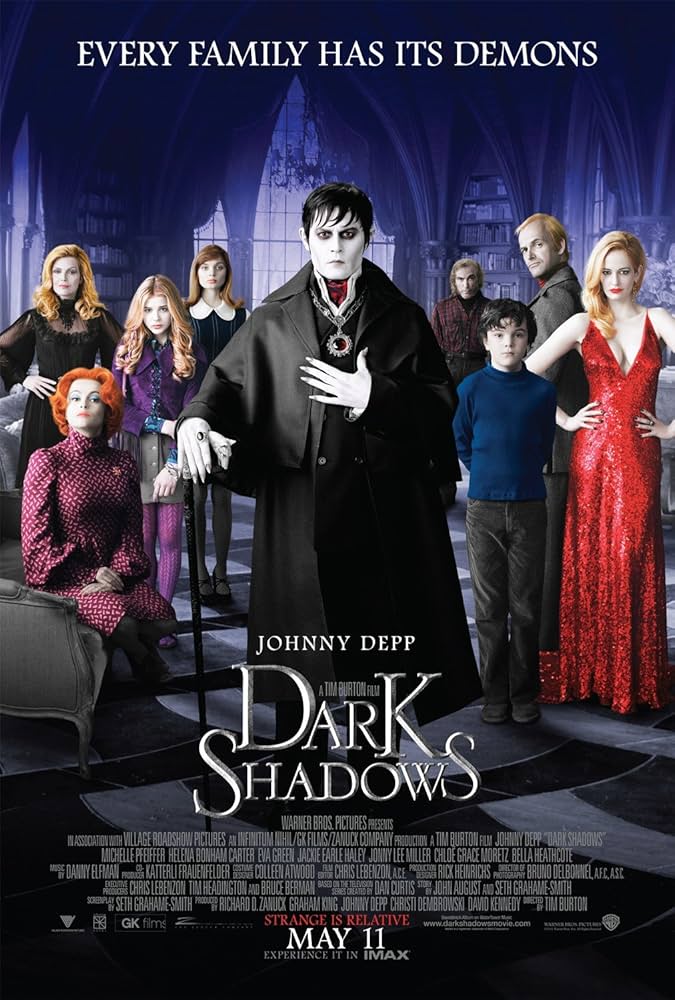 Poster for the movie Dark Shadows.